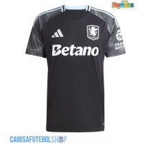 Camisa de time de futebol Aston Villa Replicas 2º Equipamento 2025-26 Manga Curta